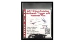 Elftmann Tactical Non-Rotating Anti-walk Trigger and Hammer Pins