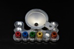 Area 419 Master Funnel Kit -Funnel, (6) Heads, Handle, and Storage Block