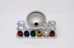 Area 419 Master Funnel Kit -Funnel, (6) Heads, Handle, and Storage Block