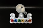 Area 419 Master Funnel Kit -Funnel, (6) Heads, Handle, and Storage Block
