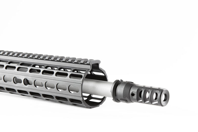 Available for standard 7.62x51mm and 5.56×45 threaded barrels