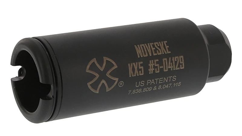 Noveske KX5 Flaming Pig Flash Suppressor - Slim - 1/2x28 - Image 3