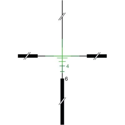 Trijicon 4x32 ACOG Dual Illuminated and 3.25 MOA Type 2 RMR Sight Kit (DI .223 Green Crosshair Reticle) - Image 2