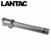 Lantac 9ine G17 Barrel Fluted and Threaded Stainless Steel Stainless Steel