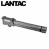 Lantac 9ine G19 Barrel Fluted and Threaded Stainless Steel Stainless Steel