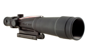 TRIJICON ACOG 5.5X50 RED chevron 308 flattop TA55A