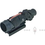 Trijicon 4x32 ACOG USMC Rifle Combat Optic RED Chevron M4