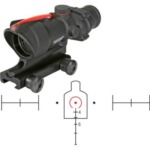 Trijicon ACOG 4X32 RED Horseshoe .223