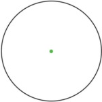 Trijicon MRO Green Dot Lower 1/3 Co-Witness Mount