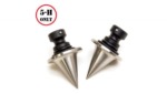 Atlas 5-H Spike Feet Pair (2): stainless steel 1.46” long BT58