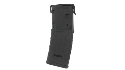 The PMAG 30 AR 300 B GEN M3 is a dedicated magazine for rifles chambered in 300 Blackout. While standard AR-15 magazines may be used for this cartridge, the potential danger exists to chamber and fire a 300 Blackout round in a 5.56 NATO chamber with catastrophic results. Optimized for 300 AAC Blackout, the PMAG 30 AR 300 B retains all the GEN M3 features adding a distinct rib design and smoother upper texture to set them apart from other PMAGs for quick visual and tactile identification. This AR mag is easy to disassemble and clean for regular maintenance and won't fail you in the field. Features: Dedicated 300 Blackout magazine Impact and crush resistant polymer construction Optimized internal geometry for 300 BLK Anti-tilt, self-lubricating follower Long life USGI-SPEC stainless steel spring Over-travel insertion stop Distinct rib design and smoother upper texture for easy identification Aggressive front and rear texture Paint pen dot matrix panels Flared floorplate Pop-off impact/dust cover Magpul continues to grow and develop based on innovation, simplicity, and efficiency. At Magpul, mission driven requirements inform their product design, materials, and manufacturing, focusing on efficiency without sacrificing quality or performance. See Less SPECIFICATIONS BrandMagpul Caliber Gauge300 BLK Magazine Capacity30 PlatformAR-15 Magazines