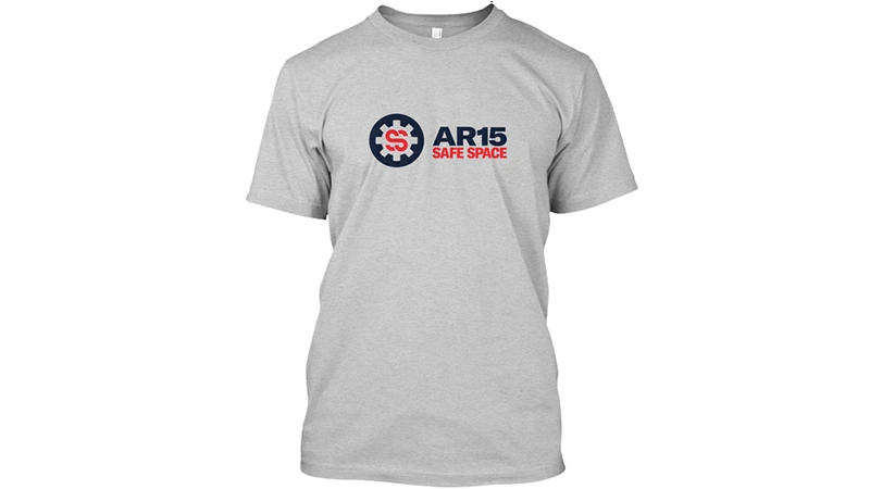 Dark A.S.S. Hor. Logo T-SHIRT Grey