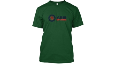 Dark A.S.S. Hor. Logo T-SHIRT Green