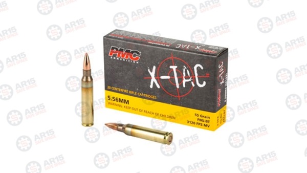 PMC X-Tac 5.56x45mm NATO 55gr