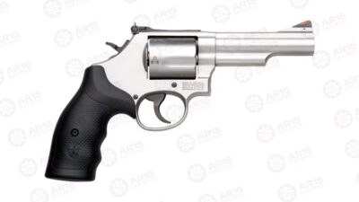 S&W 69 .44MAG 2.75" ADJ 5-SHOT STAINLESS RUBBER 10064