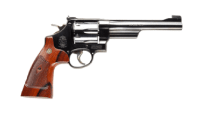 S&W 25 CLASSIC .45LC 6.5" AS BLUED CHECKERED WOOD GRIPS 150256