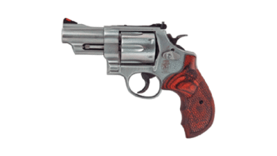 S&W 629 DELUXE .44MAG 3" AS 6-SH ROUND BUTT WOOD GRIPS 150715