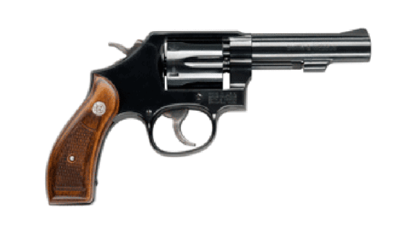 S&W 10 CLASSIC .38SPL+P 4" FS BLUED ROUND BUTT WOOD 150786