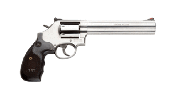 S&W 686 3-5-7 .357 7" AS 7-SH SS UNFLUTED CYLINDER WOOD 150855