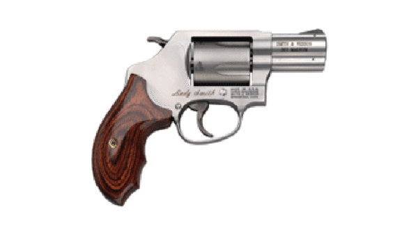 S&W 60LS .357 2.125" FS 5-SHOT SS ROUND BUTT WOOD COMBAT 162414