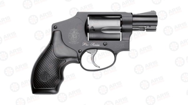 S&W 442 .38SPL+P 1.875" FS 5-SHOT MATTE BLACK RUBBER 162810