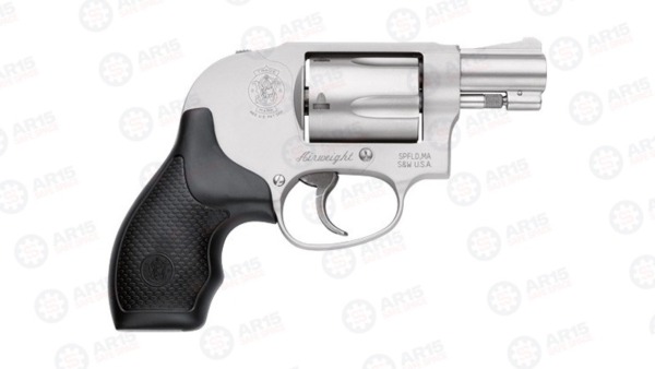 S&W 638 .38SPL+P 1.875" FS 5-SHOT SS RUBBER 163070