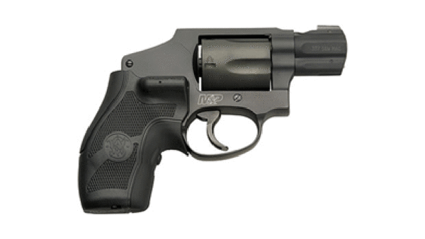 S&W M&P340CT .357 1.875" FS 5-SH M.BLACK W/LASER GRIPS 163073