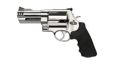 S&W 500 .500SW 4" AS 5-SHOT STAINLESS STEEL RUBBER 163504
