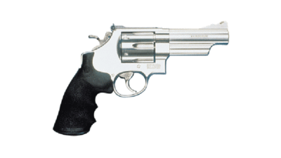 S&W 629 .44MAG 4" AS 6-SHOT STAINLESS RUBBER 163603