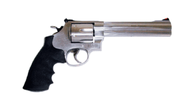 S&W 629 .44MAG 6.5" AS 6-SHOT STAINLESS STEEL RUBBER 163638