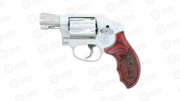 S&W 642PC P.CENTER .38SPL+P FS 1.875" 5-SH SS WOOD GRIPS 170348