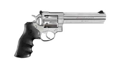 RUGER GP100 .357MAG 6" AS STAINLESS HOGUE MONOGRIP * 1707