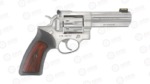 RUGER GP100 .357MAG 4.20" ADJ. SS RUBBER W/HARDWOOD 7-SHOT RUGER GP100 .357MAG 4.20" ADJ. 1771