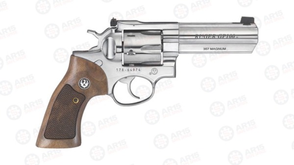 RUGER GP100 .357MAG 4.2" AS POLISHED SS FULL SHROUD (TALO) 1777