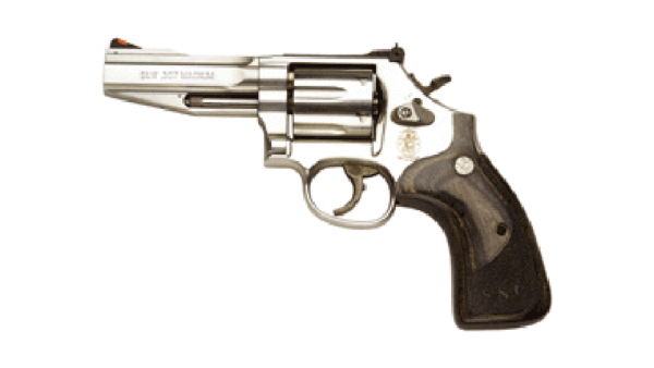 S&W PRO SERIES 686SSR .357 4" AS 6-SHOT SS BLK. LAM. GRIPS 178012