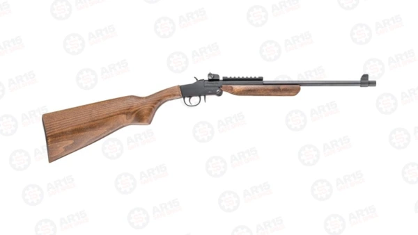 CHIAPPA LITTLE BADGER DELUXE .22LR THREADED BLUED/HARDWOOD<