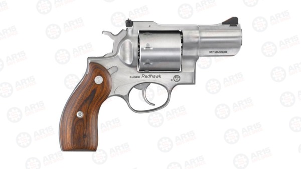 RUGER REDHAWK .357 MAG 2.75" STAINLESS WOOD ADJUSTABE 5051