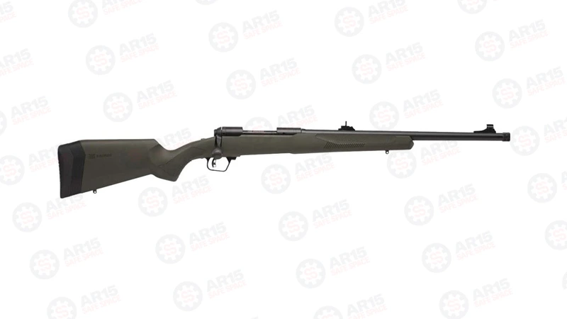 SAVAGE 110 HOG HUNTER .223 20" THREAD ACCU-TGR MATTE/OD GREEN 57018