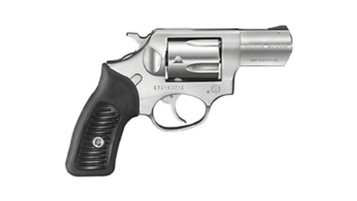 RUGER SP101 .357MAG 2.25" FS STAINLESS STEEL RUBBER * 5718
