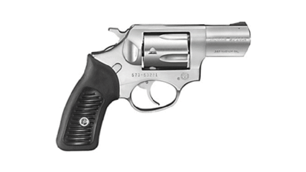 RUGER SP101 .357MAG 2.25" FS STAINLESS STEEL RUBBER * 5718