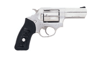 RUGER SP101 .357 MAGNUM 3.06" FS STAINLESS RUBBER  * 5719