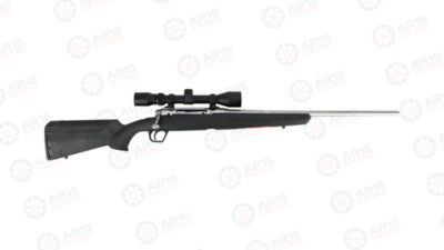 SAVAGE AXIS XP S/S .223 22" 3-9X40 SS/BLACK SYN ERGO STOCK 57286