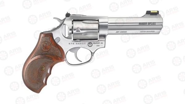 RUGER SP101 MATCH CHAMPION .357 MAG ADJ. SS WOOD 5782