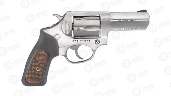 RUGER SP101 .327 FED MAG 3" FS STAINLESS RUBBER 5784