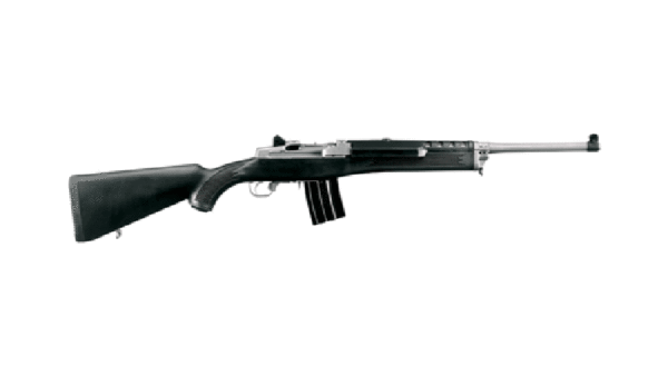 RUGER MINI-14 RANCH 5.56MM S/S BLACK SYN W/5RND MAGAZINE 5805