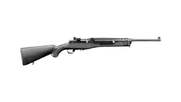 RUGER MINI-14 RANCH 5.56MM BLUED BLACK SYN W/5RND MAG. 5855