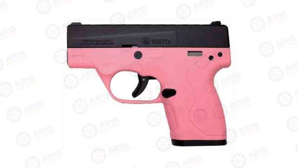 BERETTA NANO 9MM 3" FS 8-SHOT BLACK MATTE/ROSA PINK