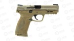S&W M&P9 M2.0 FDE Handgun 9mm Luger 17rd Magazine No Thumb Safety Tru-Glo TFX Sights