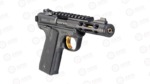 Ruger MK IV 22/45 Lite .22LR 10rd Magazine 4.4" Black Barrel with 1911 style Checkered Grips