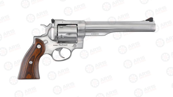 RUGER REDHAWK .44 REM MAG 7.5" STAINLESS WOOD ADJUSTABE 5041